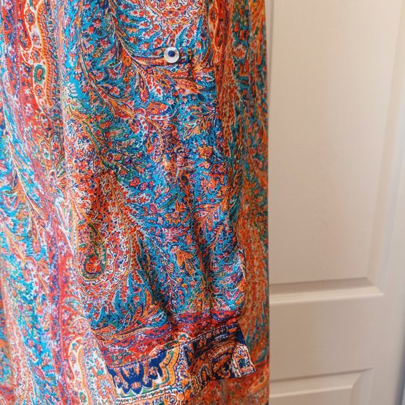 Zara Basic Boho Colours long top (3142) - Picture 4 of 9